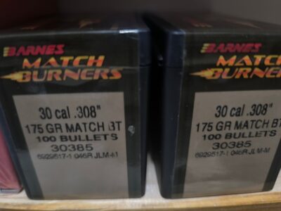 .308 Match Burner, per box