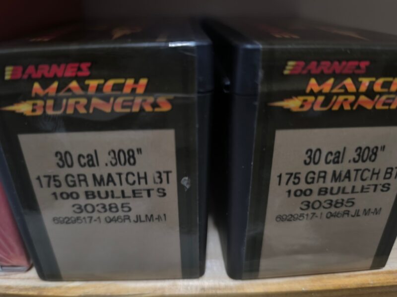 .308 Match Burner, per box